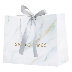 Custom Luxury Printed Cardboard Paper Shopping Gift Bags With Your Own Logo for Apparel Shopping Jewelry Packaging
