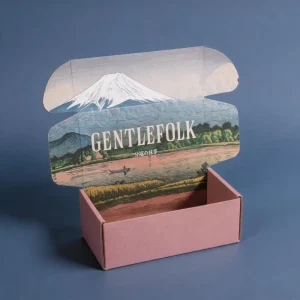 Custom Mailer Box Recycled Corrugated Shipping Packaging Boxes for Subscription Box Boutique Gift Packaging