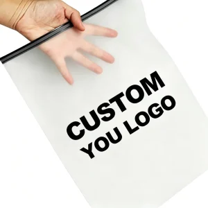 Custom Own logo Printed Bag Zip Lock Bag Clothing Packaging 10×15