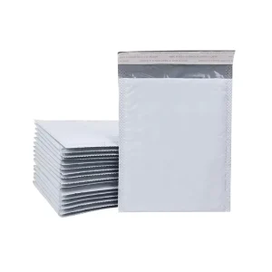 Custom PE Co extruded Film Composite Bubble Bags Shockproof Waterproof Courier Foam Bags Personal Care Packaging Envelope Bags