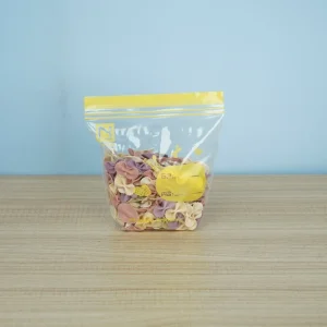 Custom PE Snack Storage Ziplock Bags Resealable Food Packaging Bags Factory