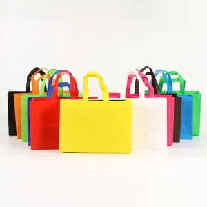 Custom Packaging Bags With Logo Reusable Non woven Shopping Bag for Business