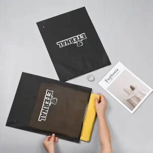 Custom Packaging Bags for Clothing Waterproof Matte Packaging Bag for Clothing Poly Bags with Logo Print 100% Recycled Bolsas