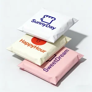 Custom Packaging Personalized Logo Courier Bags Waterproof Matte for Brand Shipping & E commerce Parcel Packing