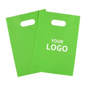 Custom Packaging Plastic Shopping Bags with Logo HDPE LDPE Die Cut Plastic Bag Carry Bags for Shopping