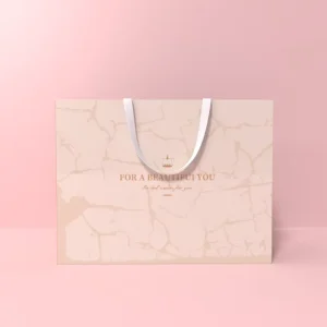 Custom Paper Bags Printed Premium Shopping Paper Bags Packaging Promotional Shipping Clothing Ribbon Accessories