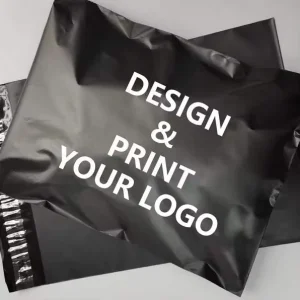 Custom Personalized Logo Recycled Plastic Shipping Polymailer Courier Bag for Clothing