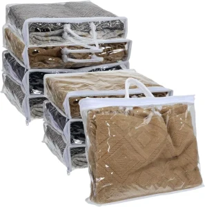 Custom Plastic Clear PVC Duvet Bag Vinyl Quilt Bag for Bedding Packaging