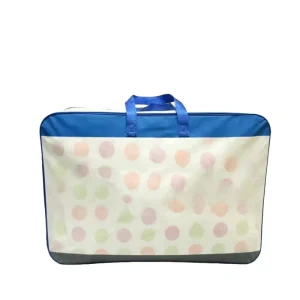 Custom Plastic PVC Wire Frame Duvet Storage Bag Transparent Blanket Packaging Bag