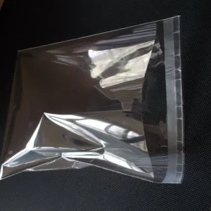 Custom Plastic Shirt Bag with Clear Self Sealing Adhesive Clear Plastic OPP Poly Bags for Clothing Packaging