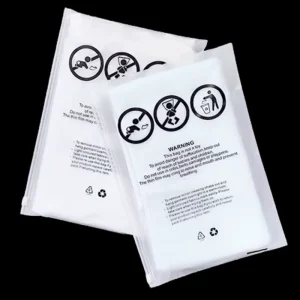 Custom Poly Bags Plastic Packing Frosted Apparel Clothing Packaging Zipper Bag With Printed Logo