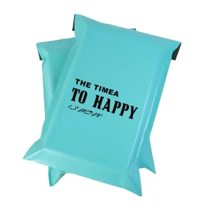 Custom Poly Mailers Blue Mailing Bags Apparel Shipping Bags Large Plastic Shipping Bags Plastic Mailing Envelopes