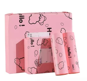 Custom Poly Mailers Packaging Bags for Shoes Fur Socks Custom Size & Logo