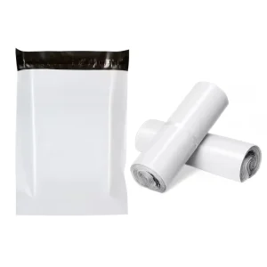 Custom Poly Mailers White Plastic Shipping Bag Courier Polybag Mailing Bags for Clothing
