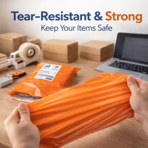 Custom Poly Mailers for Clothing Waterproof Packaging Bags Eco Friendly Shipping Mailers with Custom Branding for Apparel