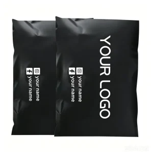 Custom Print Poly Mailer Waterproof Lightweight Self Adhesive Shipping Mailing Bags for Boutique Clothing Hair Accessories