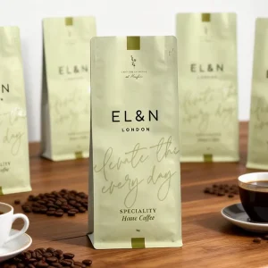 Custom Printed 1kg Matte Flat Bottom Foil Laminated Plastic Coffee Beans Packaging Bag With Valve And Zipper