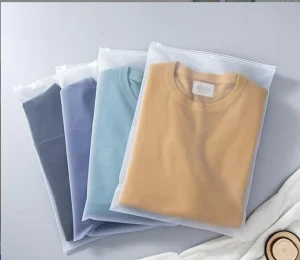 Custom Printed Biodegradable PE Zipper Bags Eco Friendly Recyclable Slider Bag with Embossed Finish Custom Color for Shoes Socks