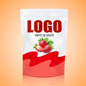 Custom Printed CPP Food Grade Mylar Stand up Pouch with Heat Resistant Zipper Top PE Smell Proof Packaging for Food