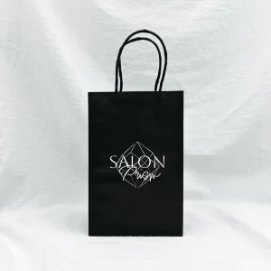 Custom Printed Cardboard Packaging White Brown Kraft Gift Craft Shopping Paper Bag with Handles