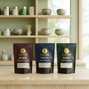 Custom Printed Coffee Packaging Bag Factory Direct Low MOQ Smell Proof Stand up Zipper Pouch for Coffee Powder