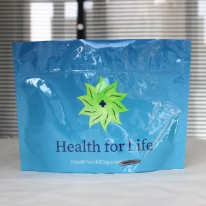Custom Printed Die Cut Mylar Bag Smell Proof Resealable Food Grade Packaging Pouch OEM ODM