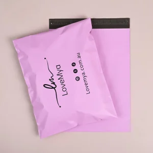 Custom Printed Eco Express Recycled Black Mailer Shipping Polymailer Poly Courier Bag Ship Mail Bag for Shipment