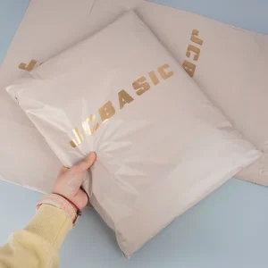 Custom Printed Eco Friendly Poly Mailers Waterproof Compostable Shipping Bags Secure Logo Biodegradable Envelope for Apparel