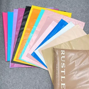 Custom Printed Eco Friendly Self Sealing Plastic Poly Mailers Mailing Bags Courier Shipping Bag for Clothing Ecommerce Bag