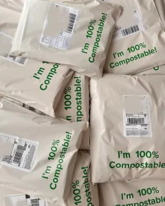 Custom Printed Eco Mailer Bag Plant Based Poly Mailer Envelope Courier Package Bag Envelope Polymailer Bag for Clothes