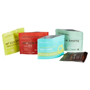 Custom Printed Factory Food Grade Zip Lock Food Packaging Bags With Logo Resealable Zipper Smell Proof Stand Up Pouch