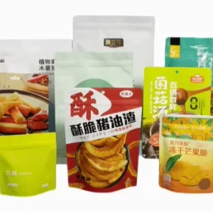 Custom Printed Food Packaging Bags Digital Printing with Low Minimum Order Quantity and Customizable logo Available
