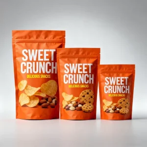 Custom Printed Food Ziplock Stand Up Packaging Food Grade Mylar Bags Gusset Pouch Dry Fruit Packing Plastic Bags
