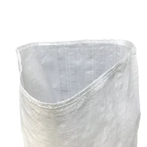 Custom Printed Industrial and Agricultural Packaging PP Woven White Sacks 50kg
