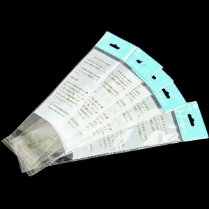 Custom Printed LOGO Plastic Bag Package for Self Sealing Plastic Bags