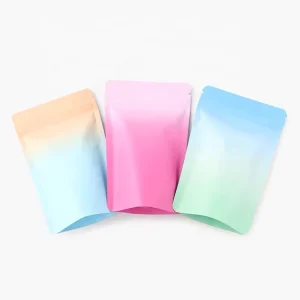 Custom Printed Laminated Plastic Packaging Bags Zipper Stand up Pouch Aluminum Foil Zip Lock Pack 3.5g Smell Proof Mylar Bag
