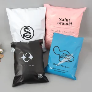 Custom Printed Logo Poly Mailer Clothing Packaging Shipping Envelopes Plastic Courier Delivery Webshop Mailing Bag