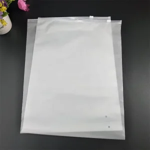 Custom Printed Logo Underwear Zipper Bikini Swimwear Clothing PE Plastic Ziplock Bag for T Shirts Slide Packaging