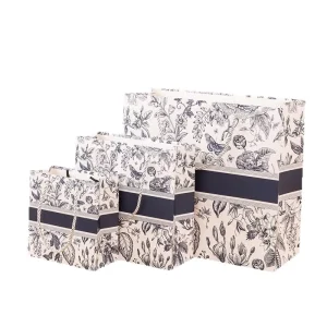 Custom Printed Luxury Packaging Bag Kraft Paper Food Packaging Bag Shopping Bags for Gifts