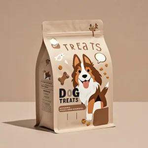 Custom Printed Matte Finish Big Size Dog Cat Pet Food Packaging Food Grade Moisture Proof Square Bottom Mylar Bags