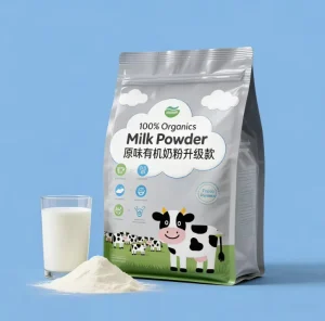 Custom Printed Matte Ziplock Stand Pouch Moisture-Proof Nylon Protein Milk Powder Zipper Bags Food Packaging Pet Food Packaging