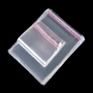 Custom Printed OPP CPP Polypropylene Bags for Packaging Packing Print Crystal Clear Resealable Plastic Bags