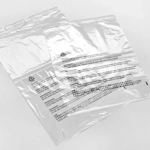 Custom Printed PE Opp Bags Self Adhesive Waterproof Heavy Duty High Pressure Adhesive Bag Industrial Supermarket Packaging