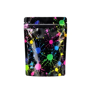 Custom Printed Plastic Packaging Bag with Own logo for Packaging Food Stand up Pouch with Zipper Resealable Bags