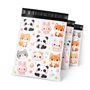 Custom Printed Poly Mailer Bags Waterproof Courier Shipping Packaging Bags for Clothing Apparel E commerce
