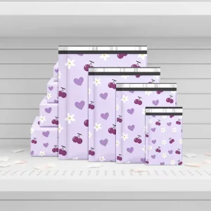 Custom Printed Poly Mailer Bags for Clothing Delivery