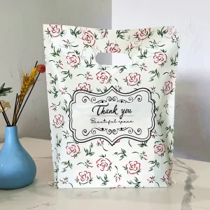 Custom Printed Recyclable PE Clothing Packaging Bags for Gift & Retail Shopping