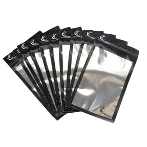 Custom Printed Recyclable Pleated Plastic Packaging Bags Are Used for Storing and Organizing Items