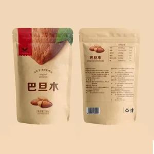Custom Printed Recycled Materials Plastic Packaging Bags Your Own Logo Packaging Food Stand up Pouches Zipper sealable