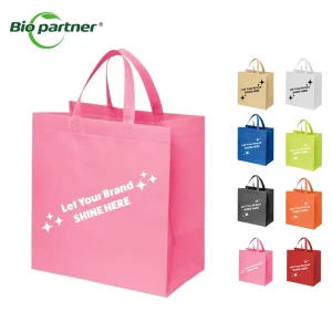 Custom Promotional Tote Bag Laminated Reusable Grocery Bag Eco Friendly PP Non Woven Shopping Non-woven Bag